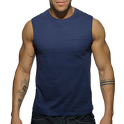 Addicted Basic Tank Top Navy AD531