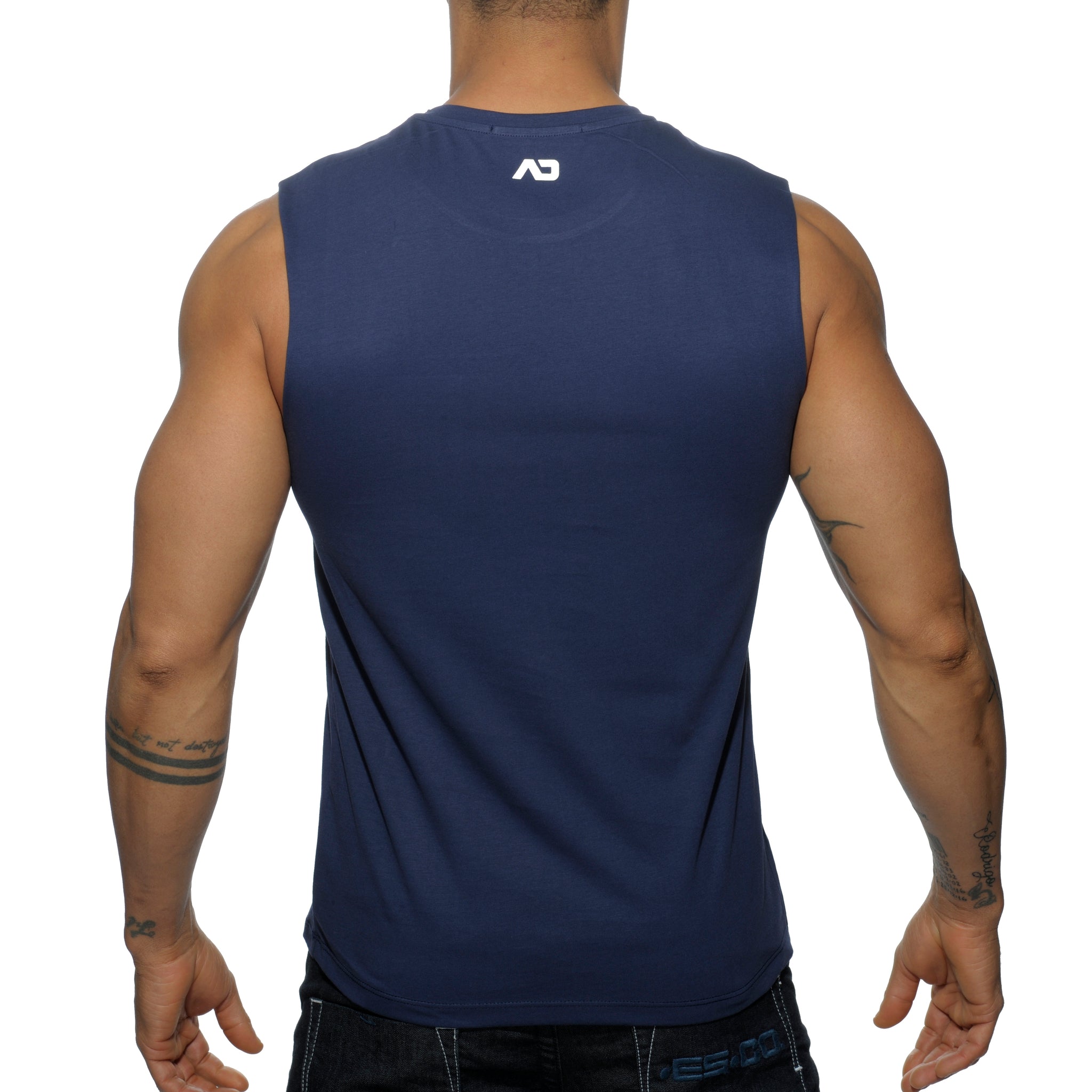 Addicted Basic Tank Top Navy AD531