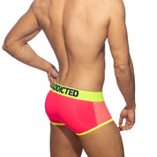 Addicted Neon Mesh Trunk Neon Pink AD1219
