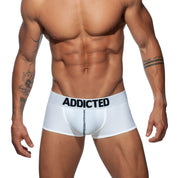 Addicted Push Up Mesh Trunk White AD806