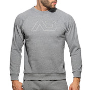 Addicted Recycled Cotton Sweatshirt Heather Grey AD1225