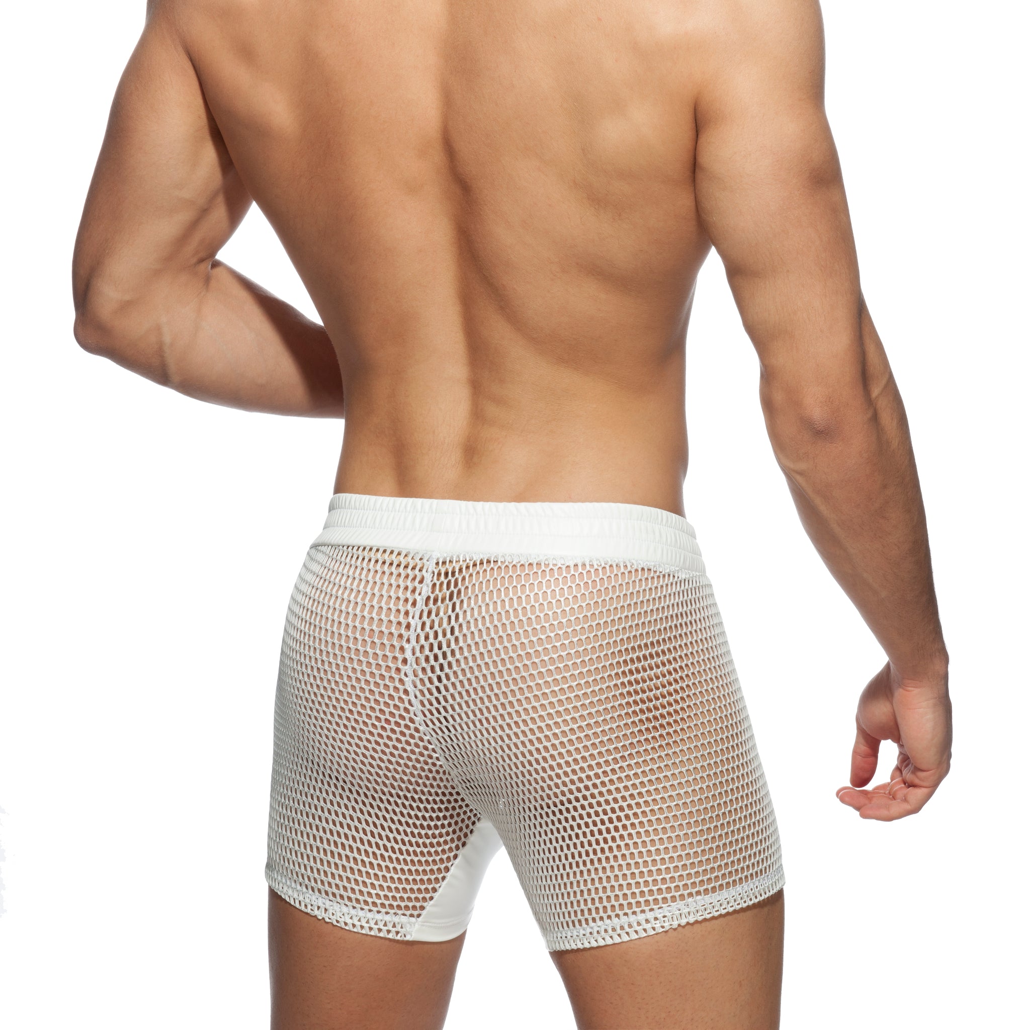 Addicted AD Party Sport Short White AD851