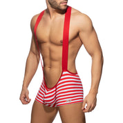 Addicted Sailor Velvet Singlet Red AD943
