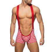 Addicted Sailor Velvet Singlet Red AD943