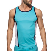 Addicted Swish Tank Top Turquoise AD1228