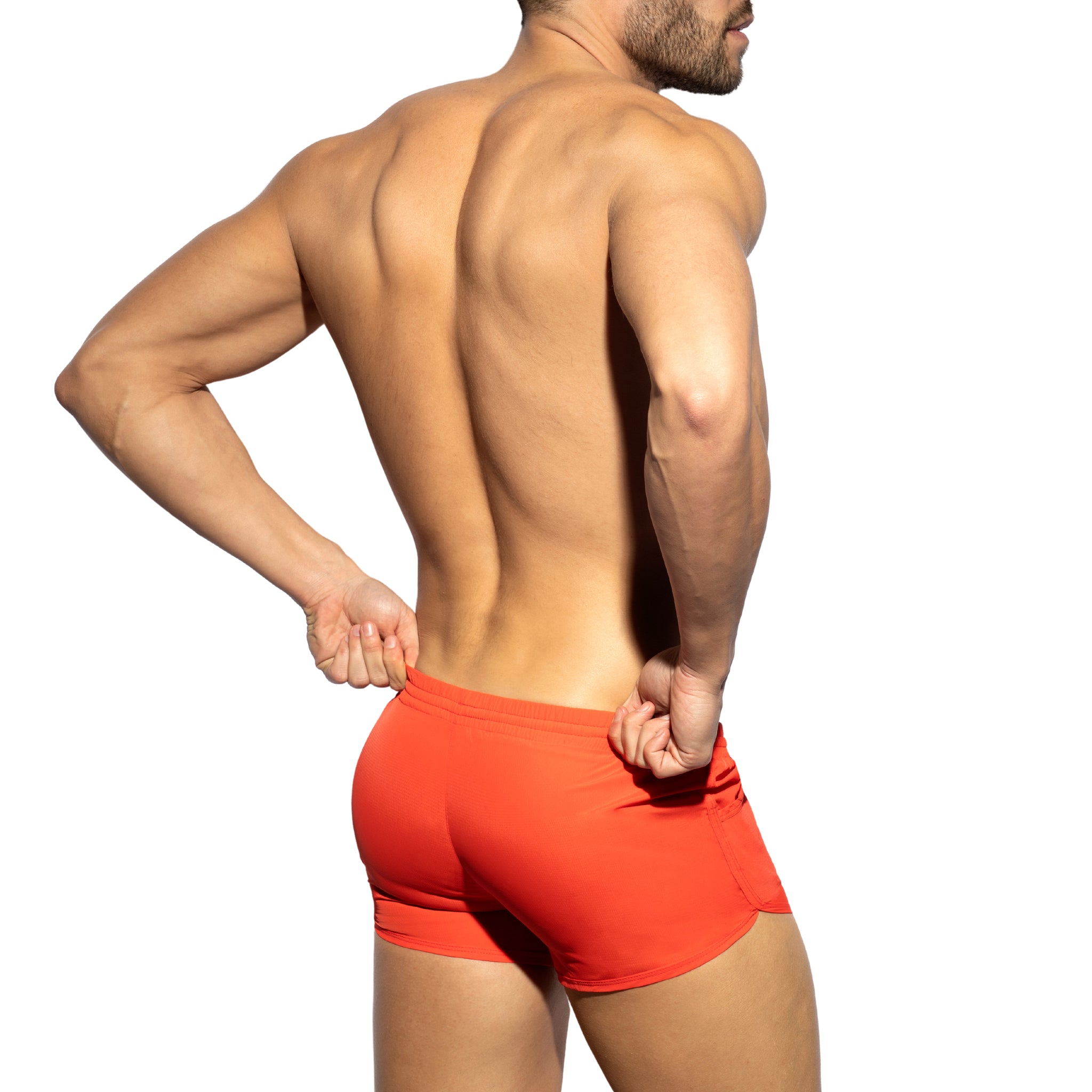 ES Collection Plain Rocky Shorts Orange 2204