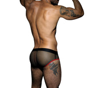 AD Fetish Fetish Mesh Brief Red ADF02