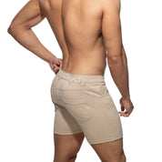 Addicted Svelte Shorts Beige AD1253
