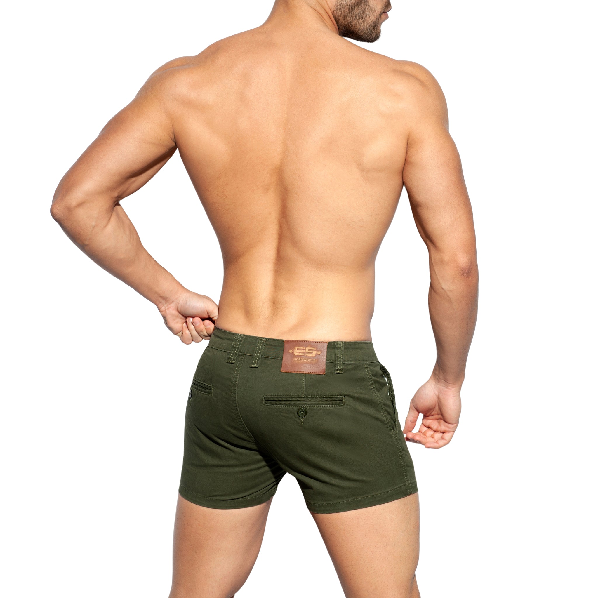 ES Collection Plain Cargo Short Khaki ESJ055