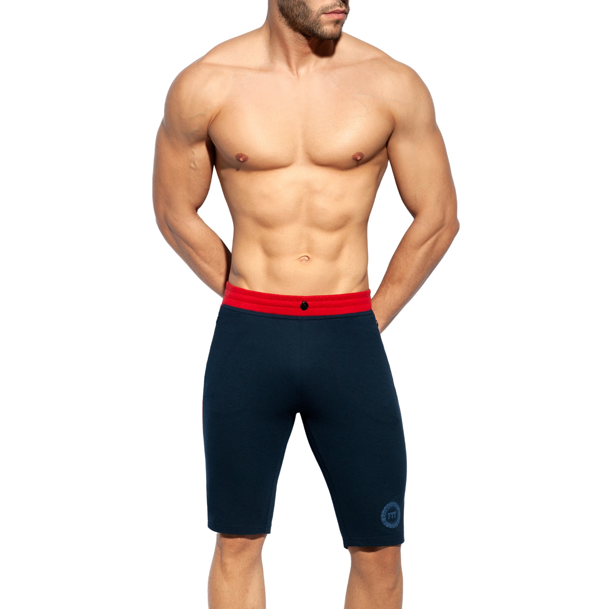 ES Collection Pique Fit Bermudas Navy SP245