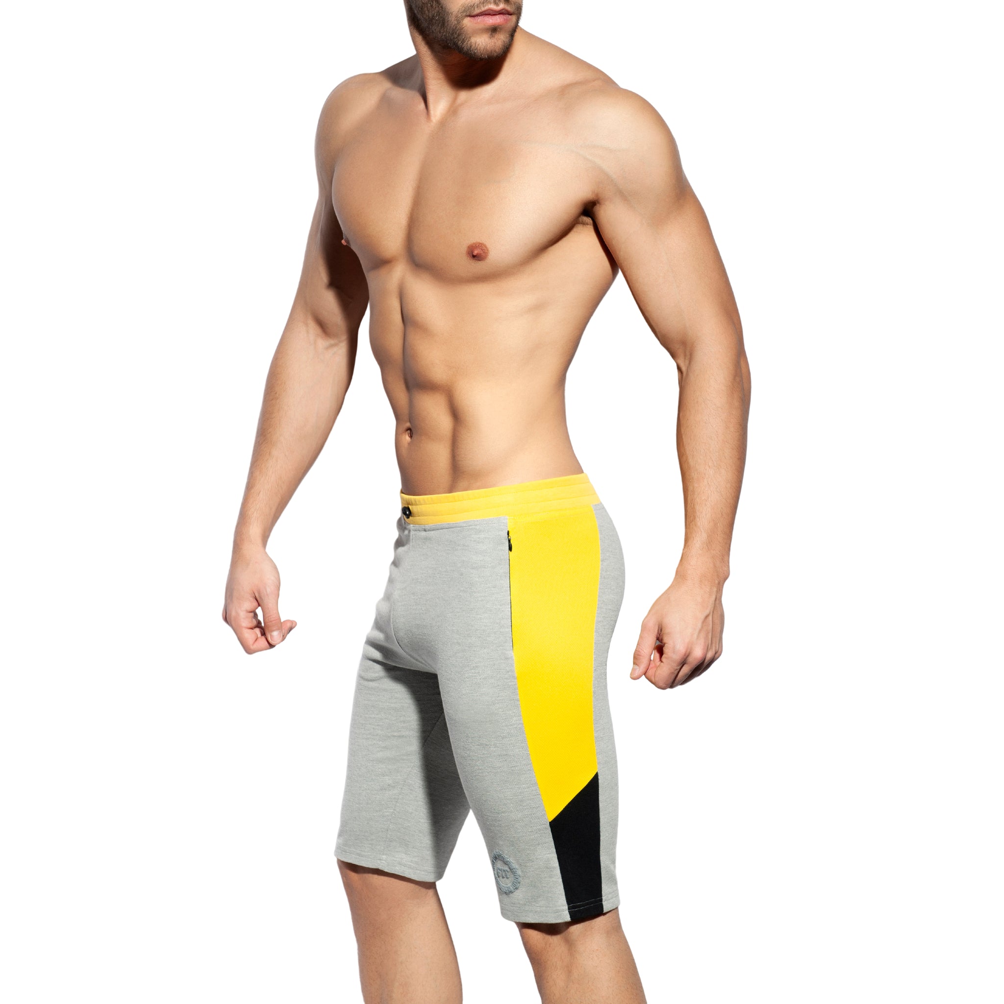 ES Collection Pique Fit Bermudas Heather Grey SP245