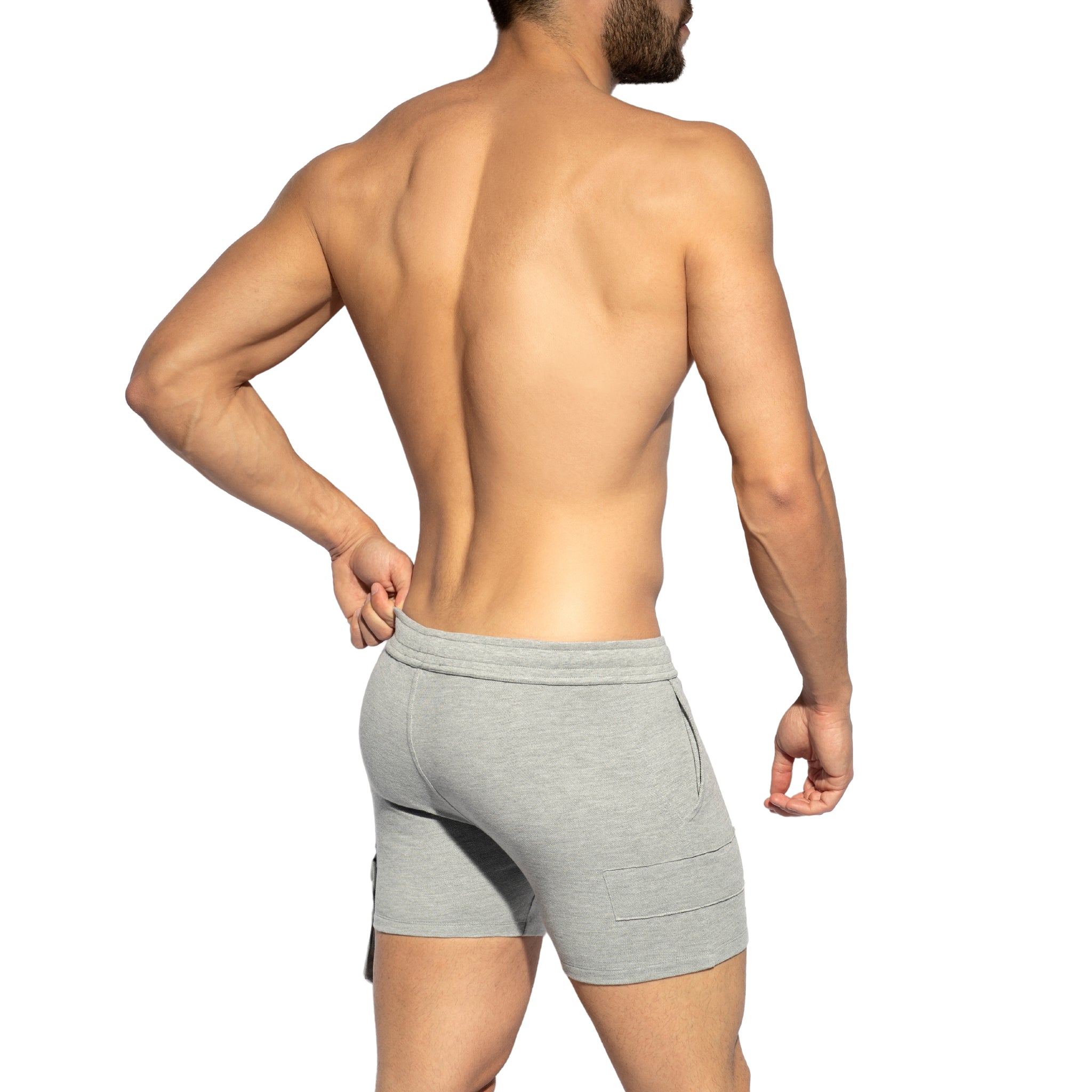 ES Collection Pique Short Heather Grey SP260