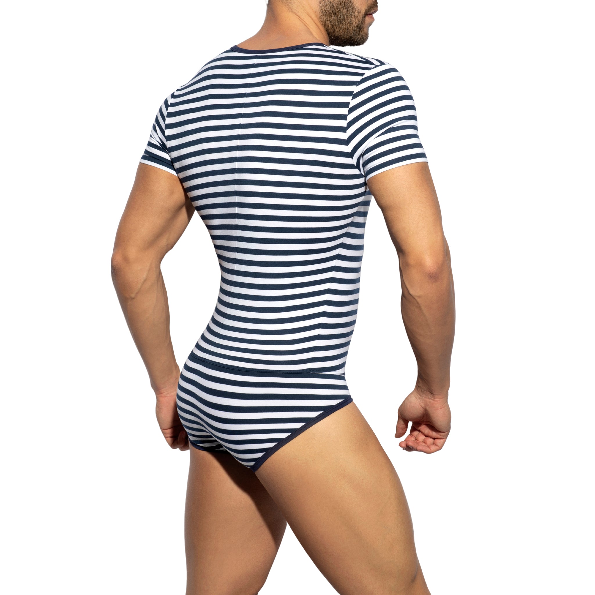 ES Collection Cotton Bodysuit Navy Sailor UN486