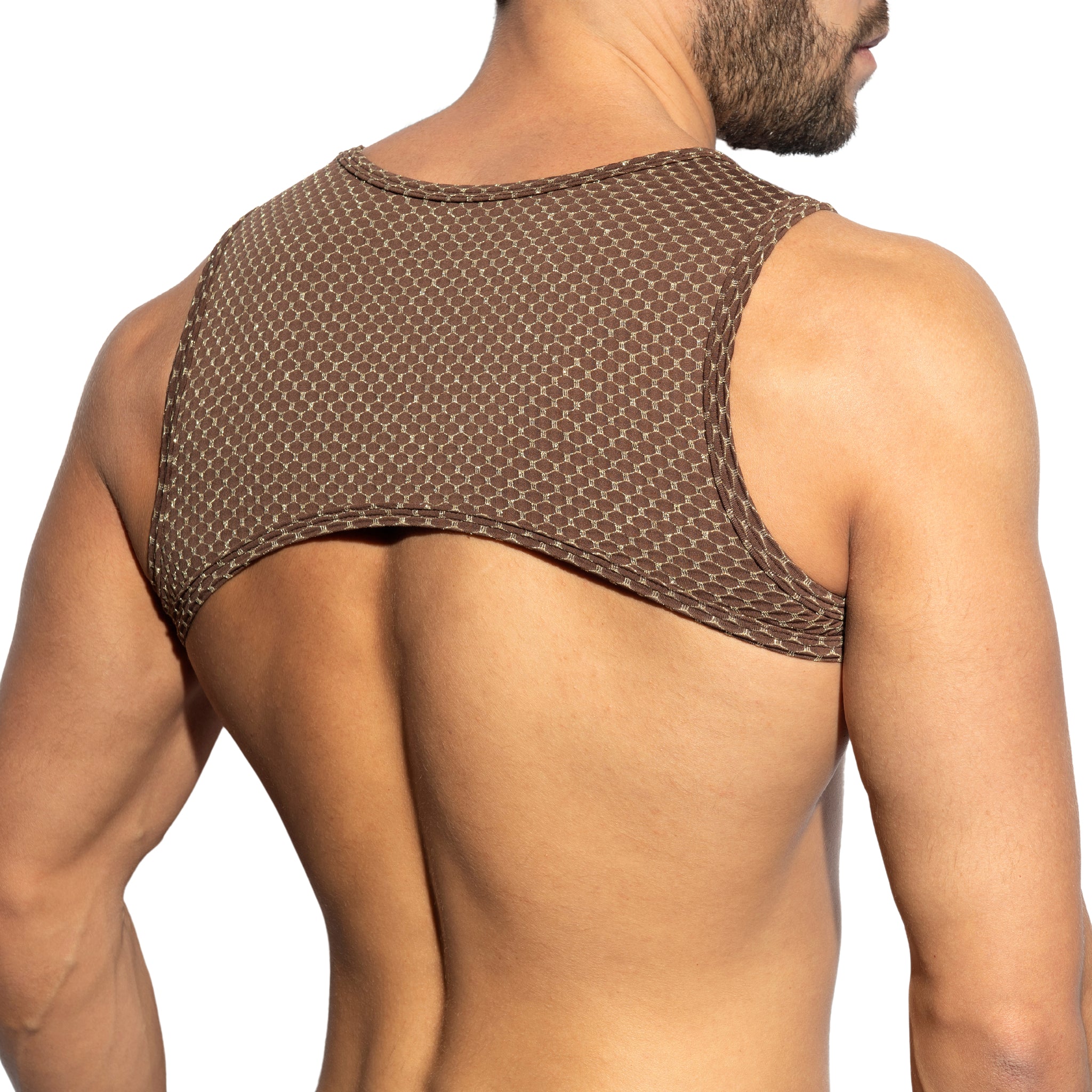ES Collection Luxury Harness Brown TS300