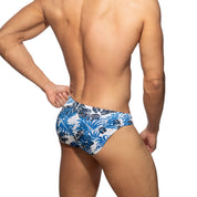 Addicted Tropicana Swim Bikini Brief Royal Blue ADS338