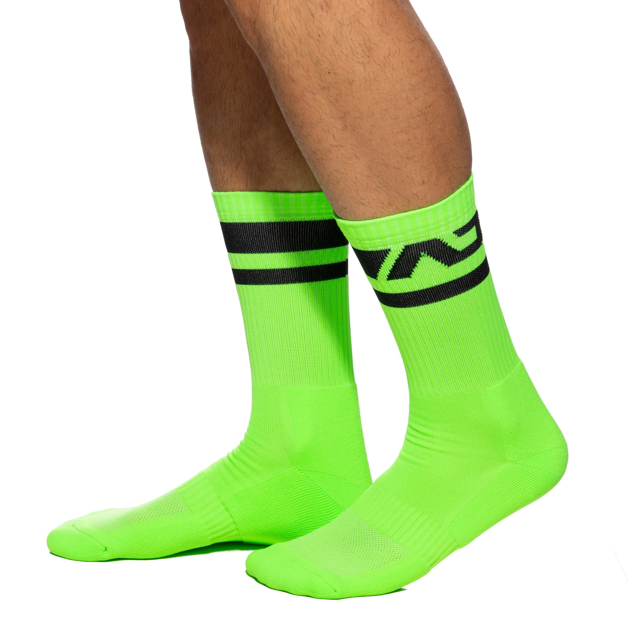 Neon green socks discount