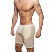 Addicted Eco Chique Bermuda Shorts Ivory AD1269