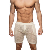 Addicted Eco Chique Bermuda Shorts Ivory AD1269