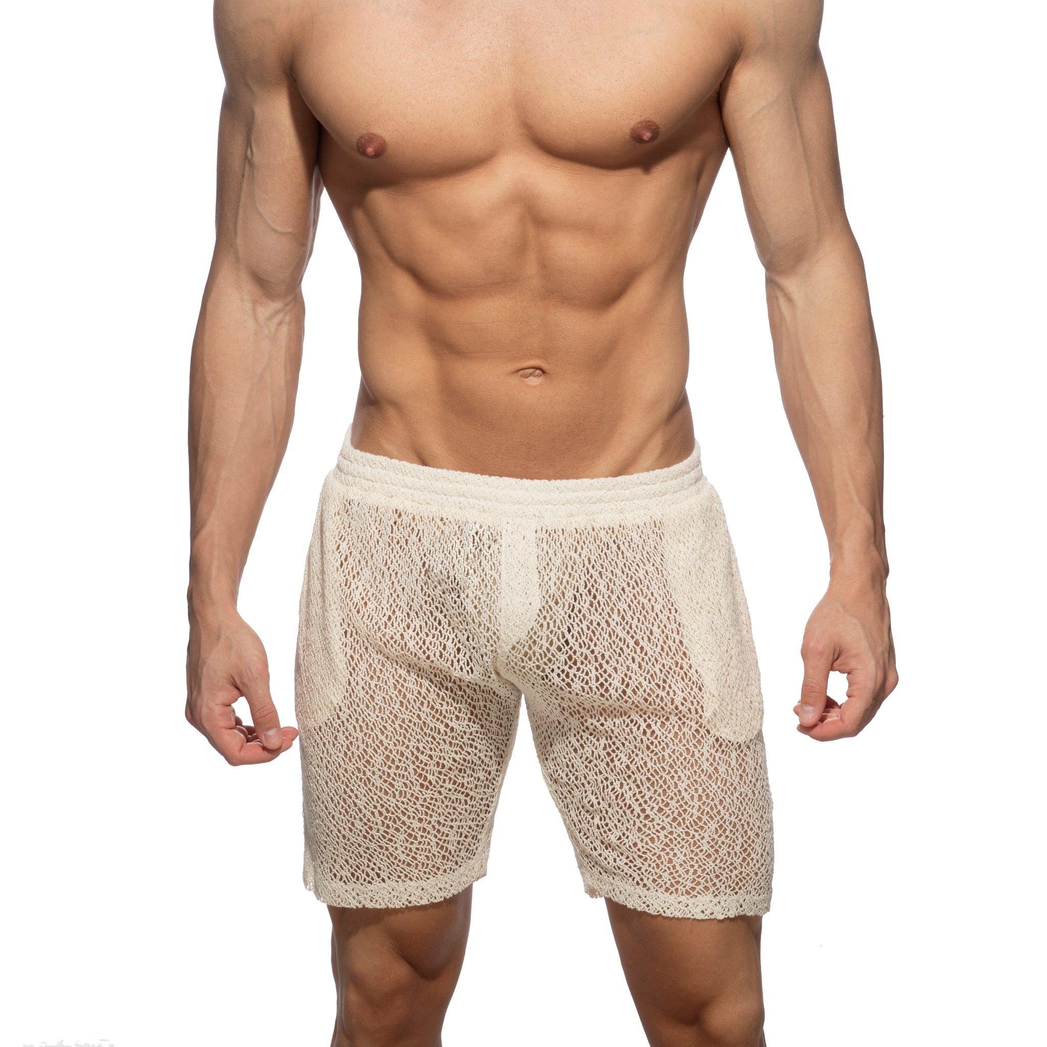 Addicted Eco Chique Bermuda Shorts Ivory AD1269
