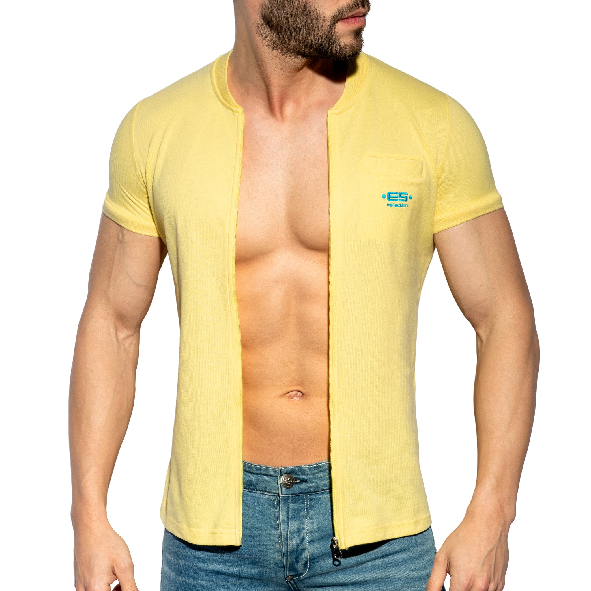 ES Collection Mother Earth Polo Shirt Yellow POLO35