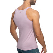 Addicted Sitges Slim Fit Tank Top Baby Pink AD1260