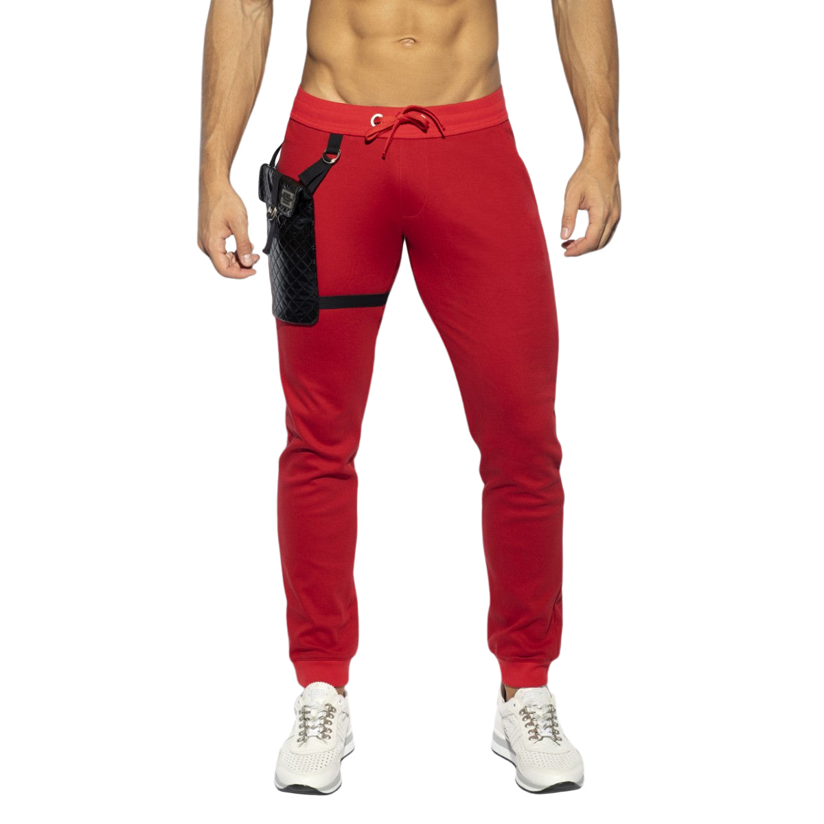 ES Collection Removable Pocket Sports Pants Red SP285