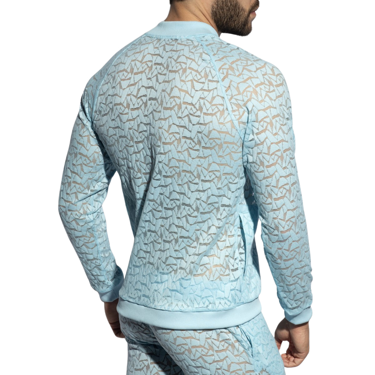 ES Collection Spider Sports Jacket Sky Blue SP308