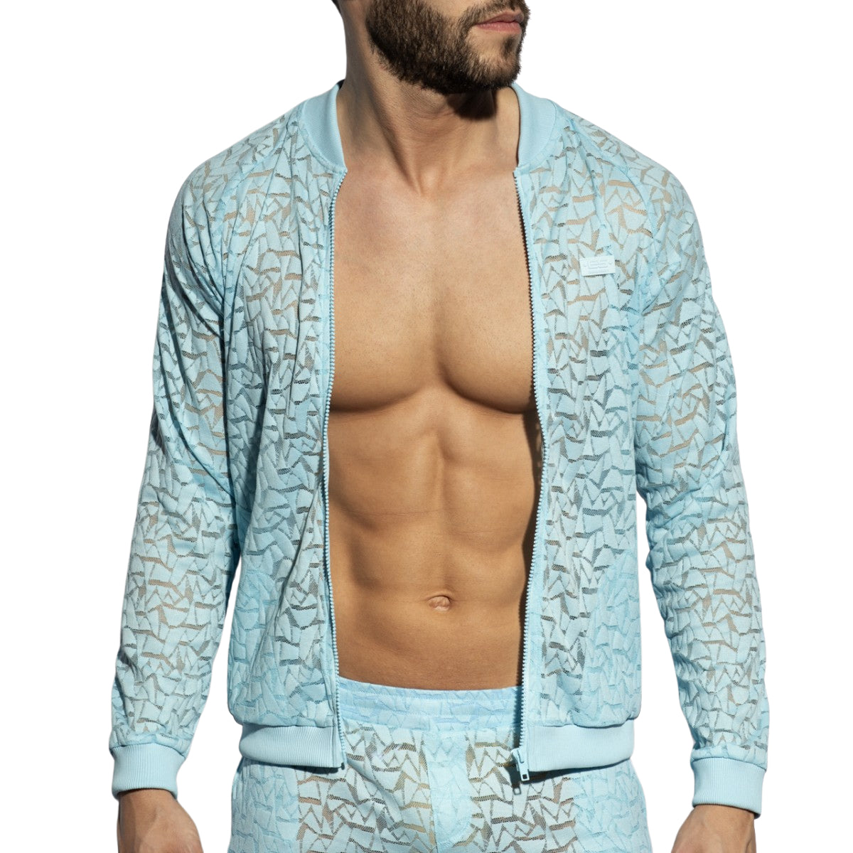 ES Collection Spider Sports Jacket Sky Blue SP308