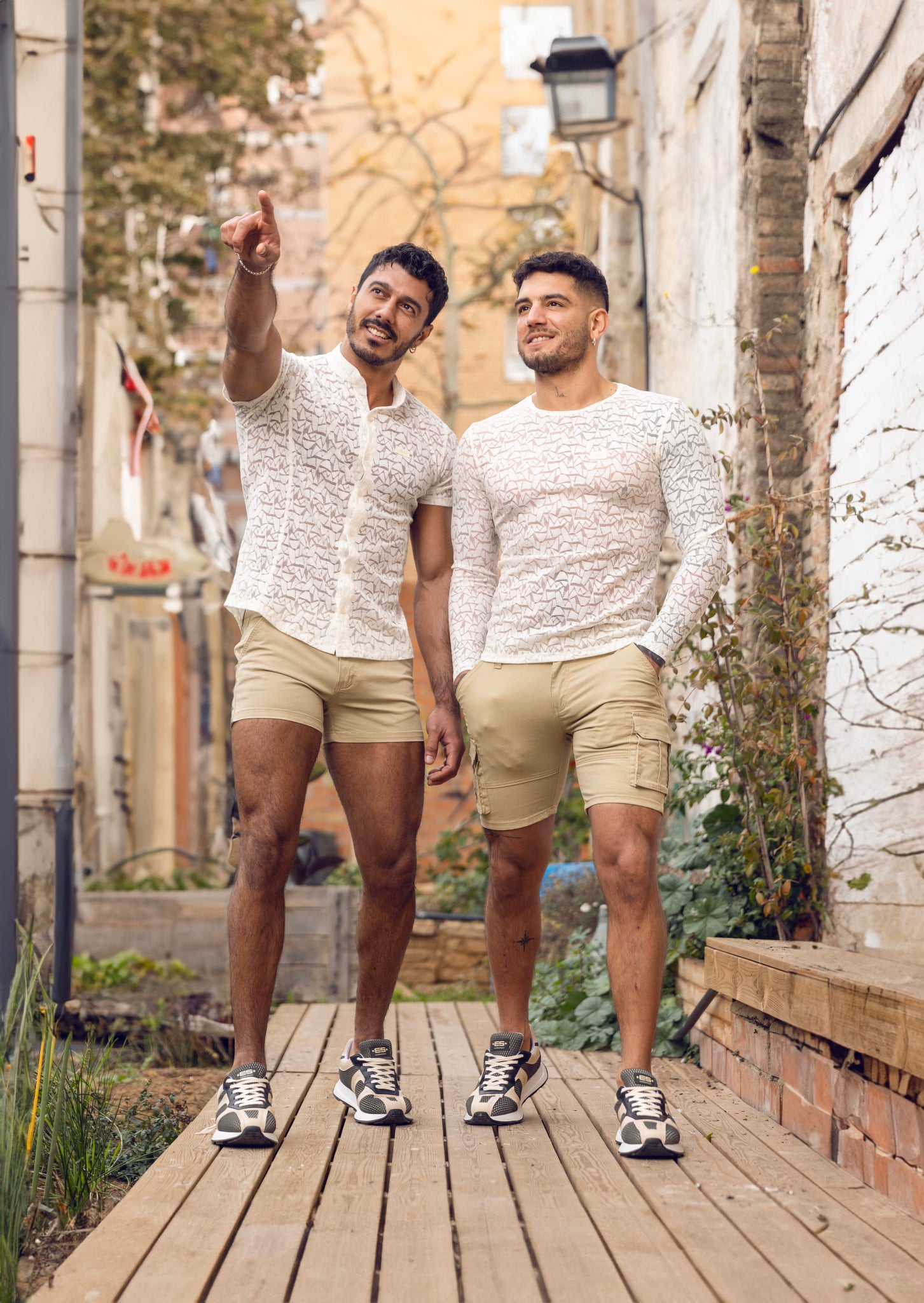 ES Collection Pockets Cargo Bermuda Beige ESJ056