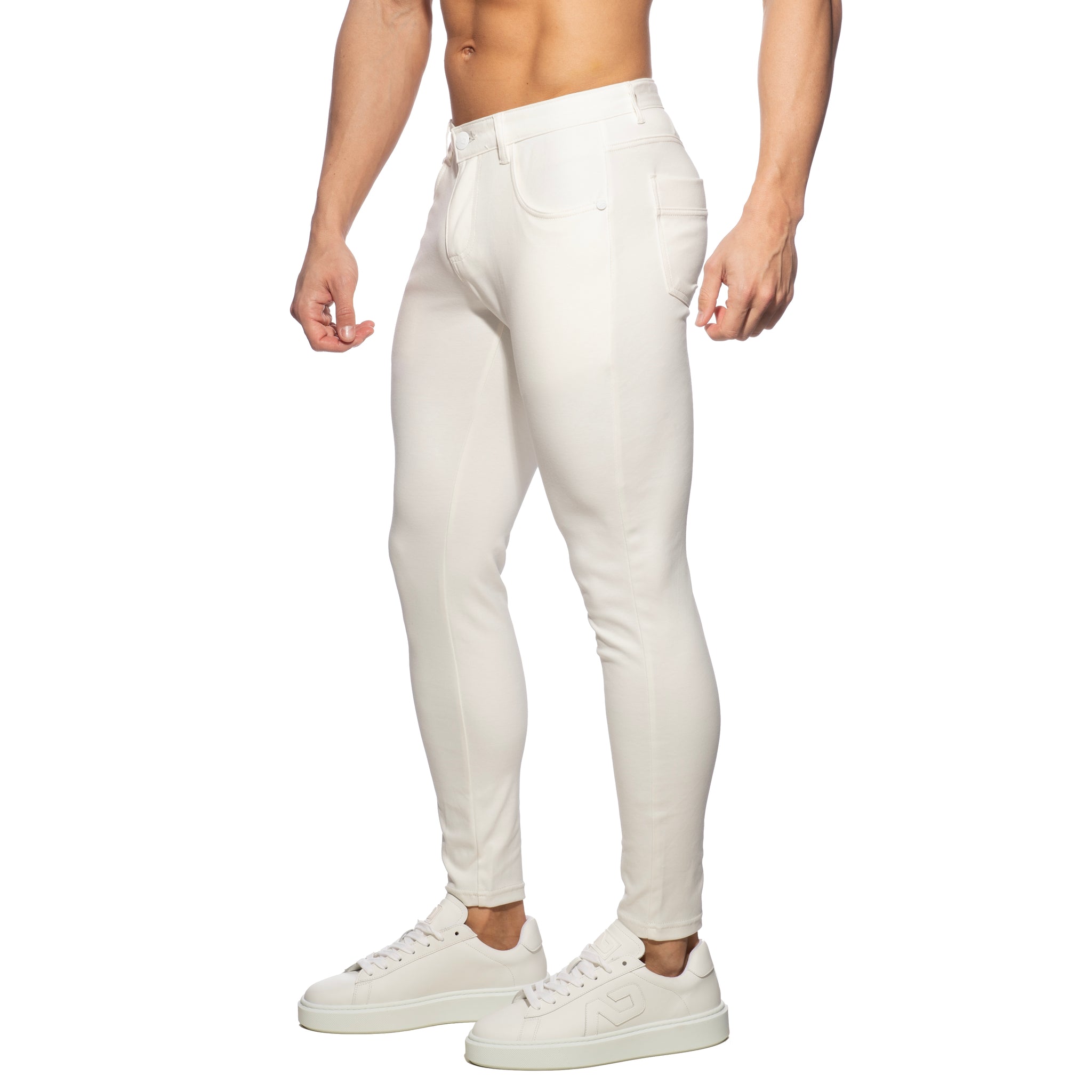Addicted Svelte Long Pants White AD1336