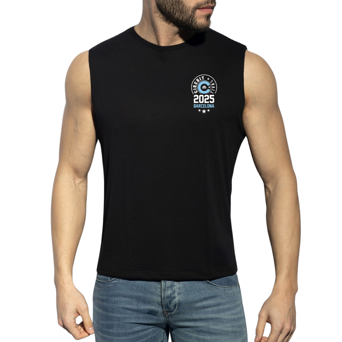 ES Collection Circuit Festival 2025 Tank Top Black TS344