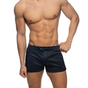 Addicted Nexus Button Shorts Navy AD1338