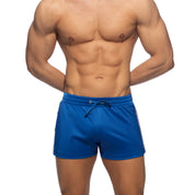 Addicted Nexus Button Shorts Royal Blue AD1338
