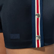 Addicted Nexus Button Shorts Navy AD1338