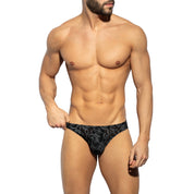 ES Collection Lingerie Bikini Brief Black UN625