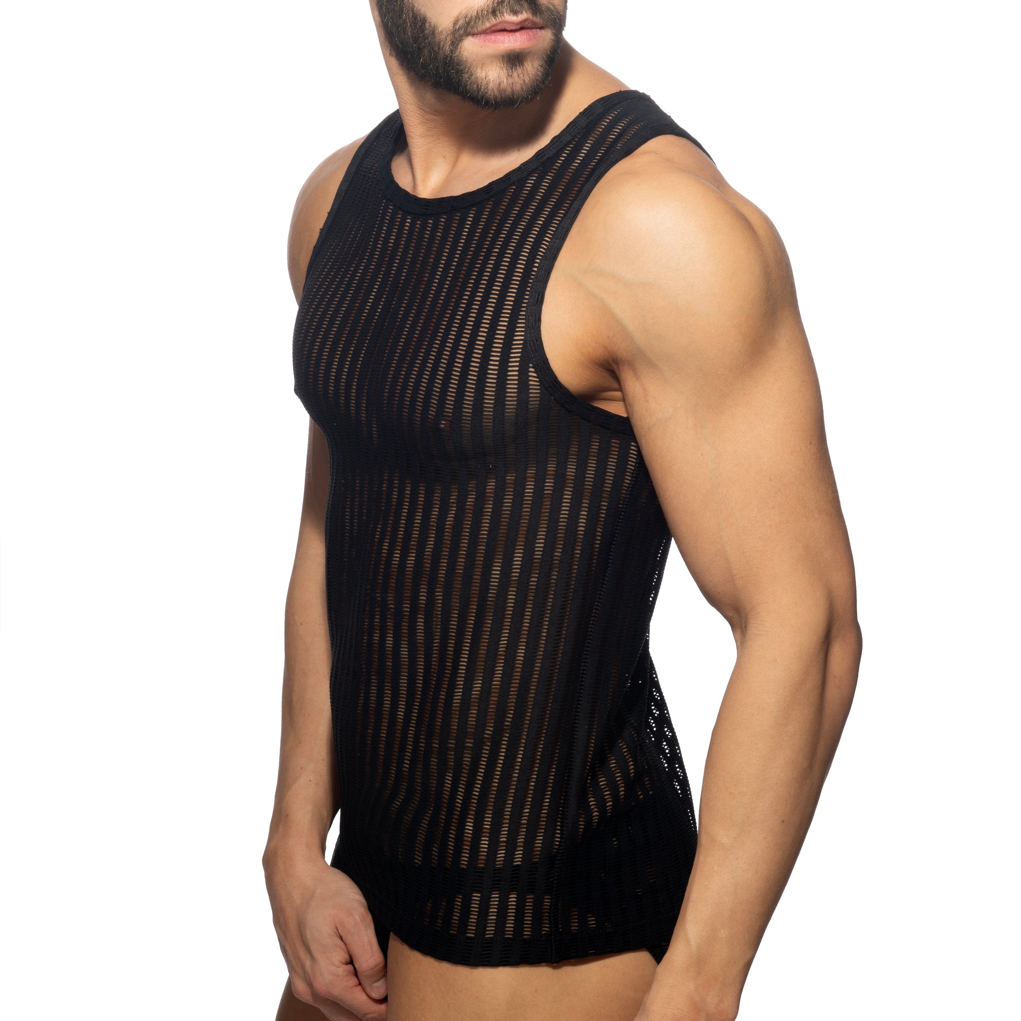 Addicted Horny Tank Top Black AD1355
