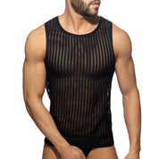 Addicted Horny Tank Top Black AD1355
