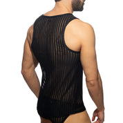 Addicted Horny Tank Top Black AD1355