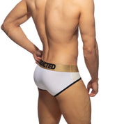 Addicted Luxury Swimderwear Brief White AD2218