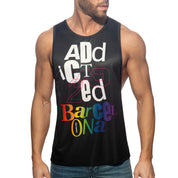 Addicted Barcelona Addicted Tank Top Black AD1341