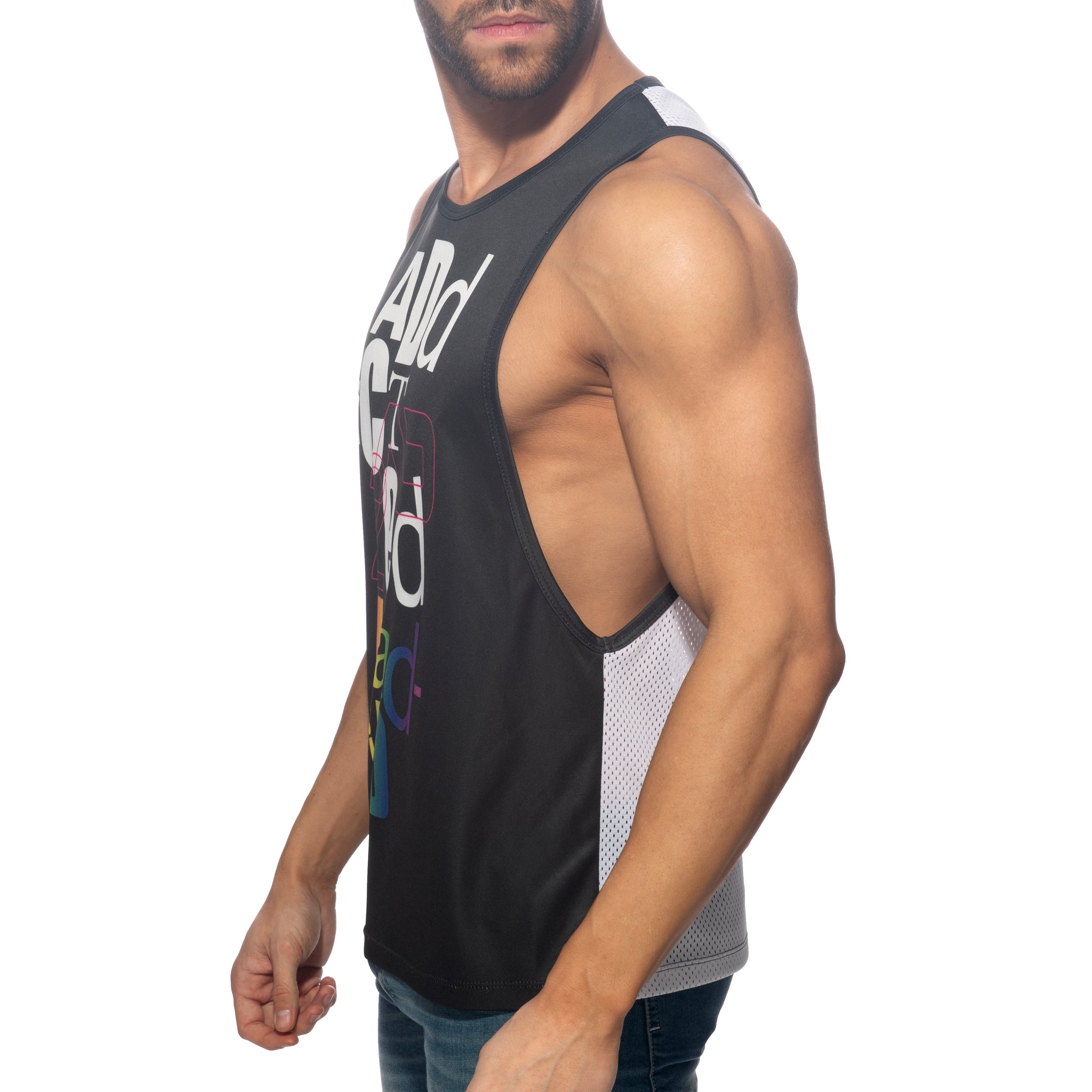Addicted Madrid Addicted Tank Top Black AD1342