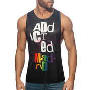 Addicted Madrid Addicted Tank Top Black AD1342