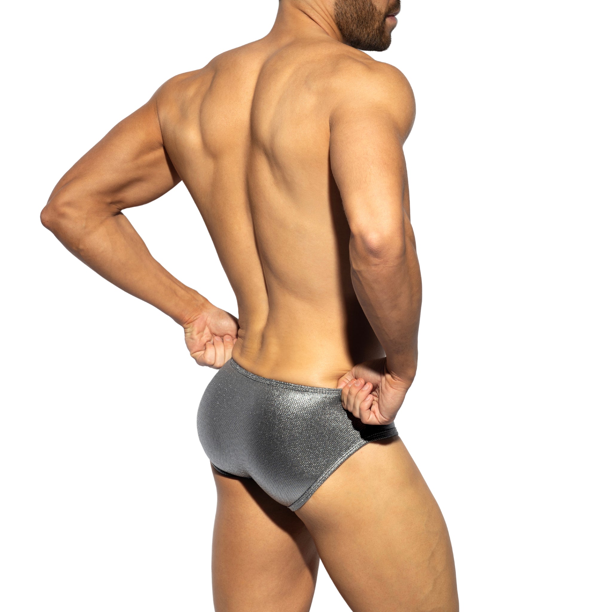 ES Collection Imperial Bikini Brief Silver UN629