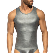 ES Collection Imperial Tank Top Silver TS345