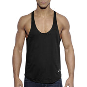 ES Collection Fitness Plain Tank Top Black TS160