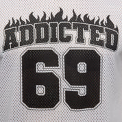 Addicted 69 Addicted Tank Top White AD1340