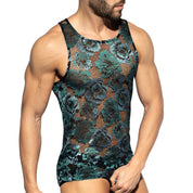 ES Collection Botanic Garden Tank Top Black TS349