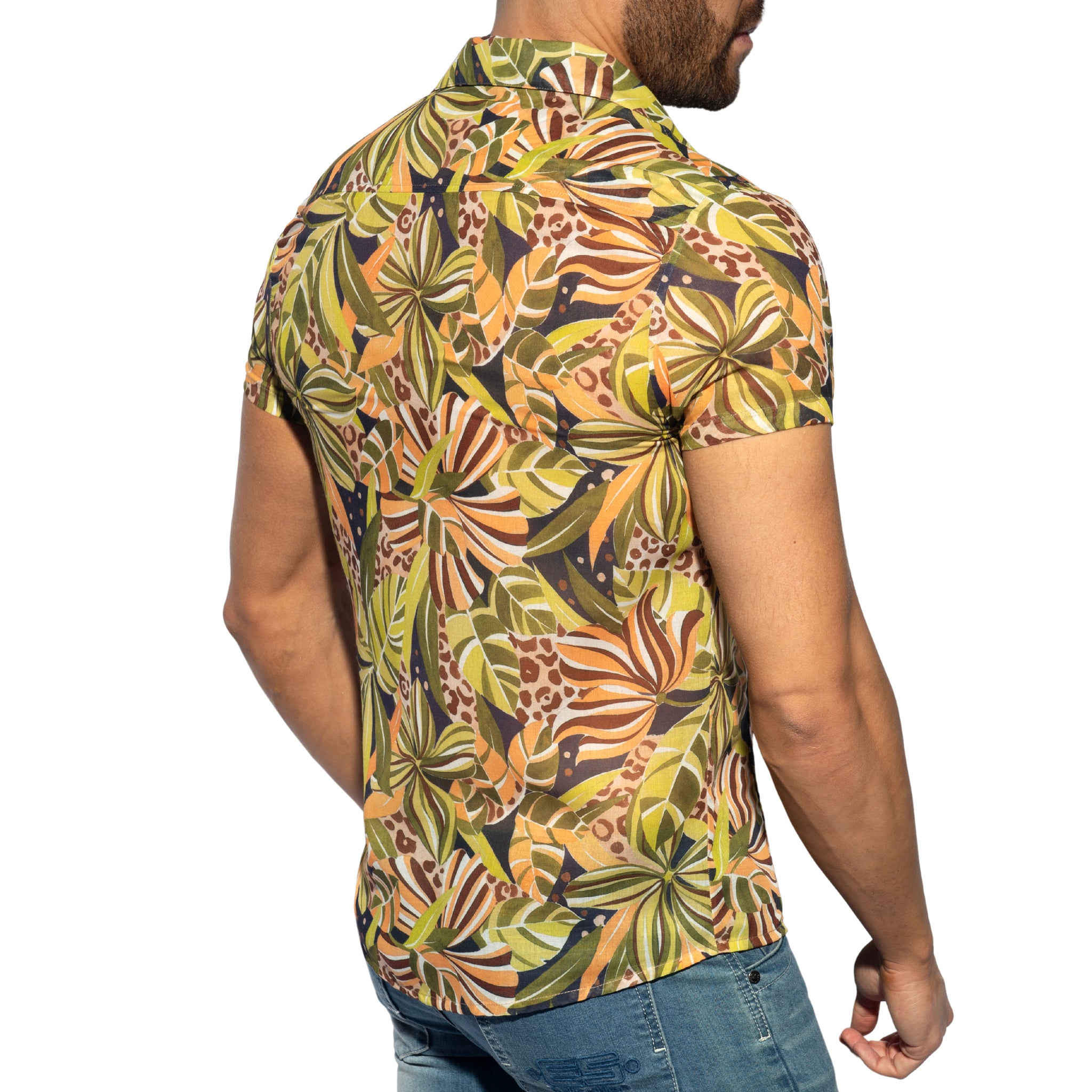 ES Collection Seychelles Shirt Khaki SHT030