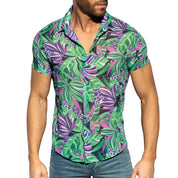 ES Collection Seychelles Shirt Violet SHT030