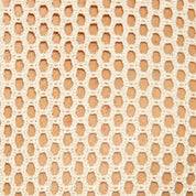 ES Collection Raw Crochet V-Neck T-Shirt Beige TS351